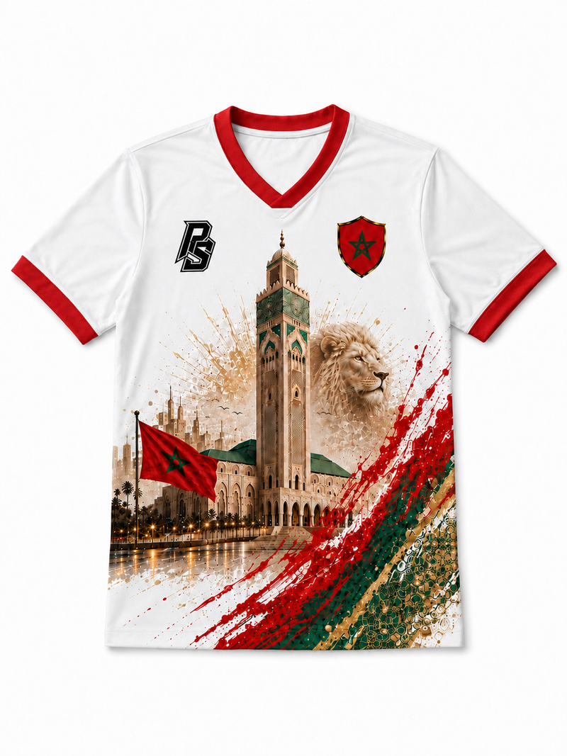 Morocco 12 – Hassan II Mosque Edition Jersey